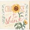 Sunflower Season VII Bright by Janelle Penner 12" x 12" Canvas Wall Art